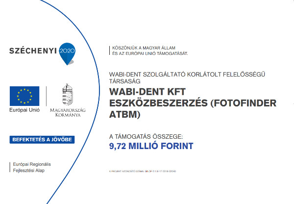 WABI-DENT Kft eszközbeszerzés