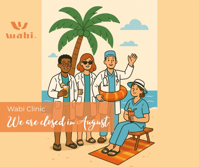 Augusztusban zárva tart a Wabi Klinika