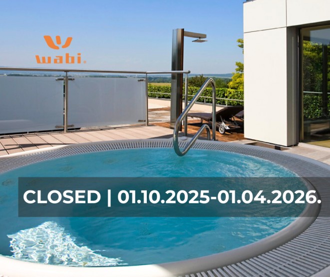  A kültéri pezsgőfürdőnk 2025. október 1-től pihenőre vonul 