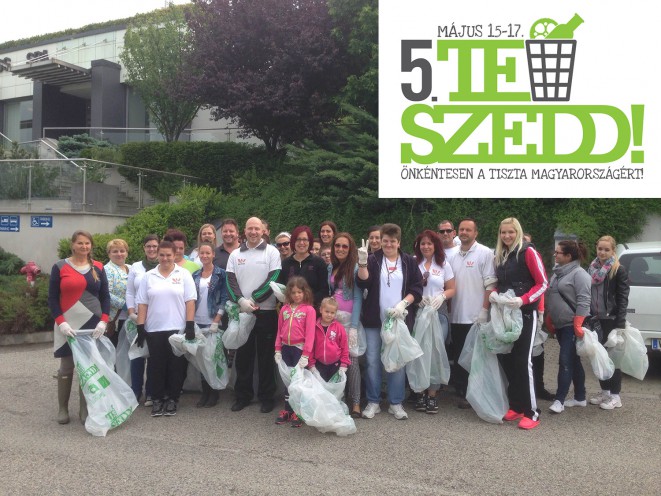 TeSzedd! akció a Wabi Beauty Centerben