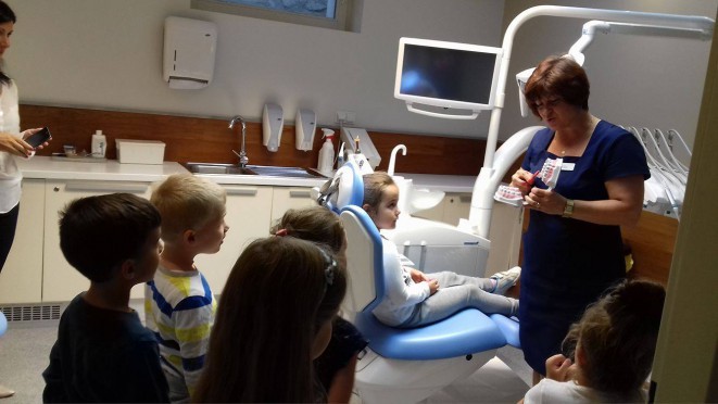 Gesundheits- und Schönheitstag der Kindergärtler im WABI