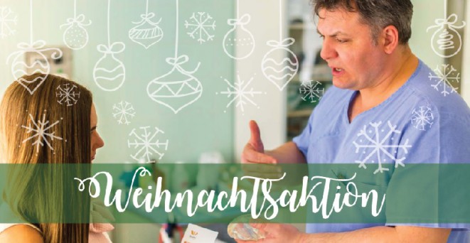 WABI Weihnachtsaktion - plastisch-chirurgische Eingriffe jetzt mit bis zu 20% Preisermäßigung